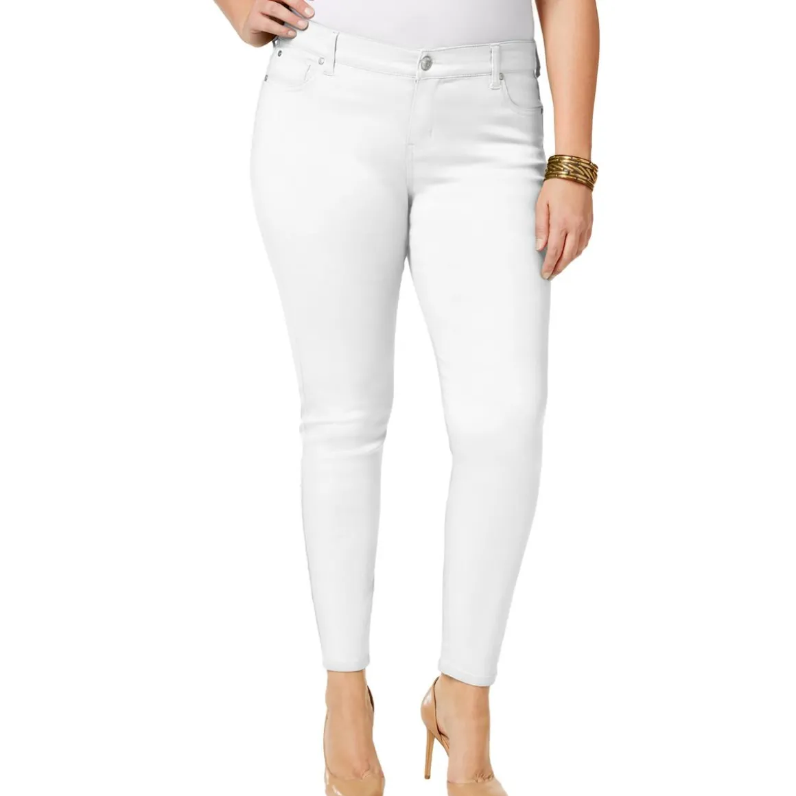 Plus Jayden Denim Colored Skinny Jeans