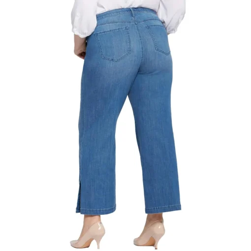 Plus Teresa Denim Cotton Ankle Jeans