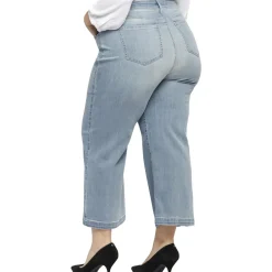 Plus Teresa Denim Wide Leg Jeans