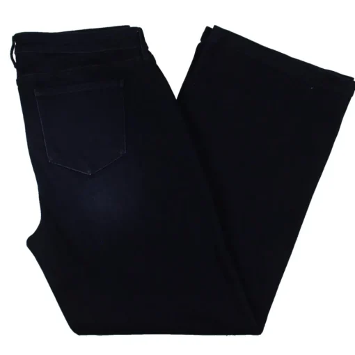 Plus Teresa High Rise Denim Wide Leg Jeans