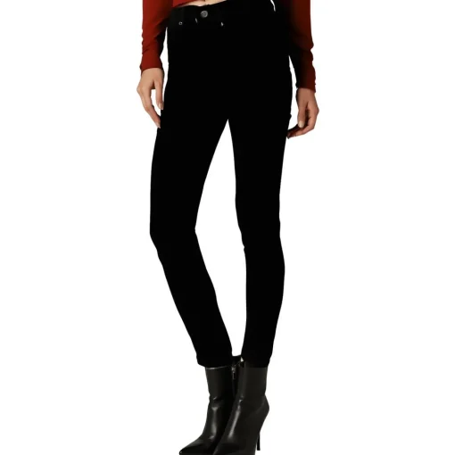Pocket Denim Ankle Jeans
