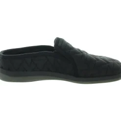 Preston Faux Fur Lined Quilted Slide Slippers