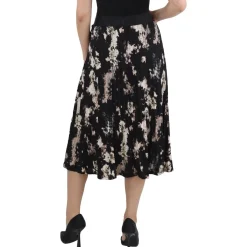 Printed A-Line Skirt