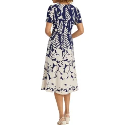 Printed Midi Dress