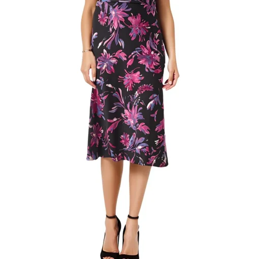 Printed Midi Skirt