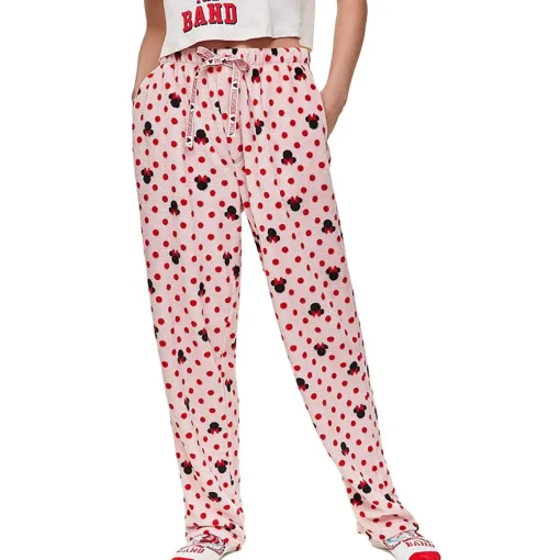 Printed Straight Leg Pants