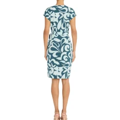 Printed Wrap Dress