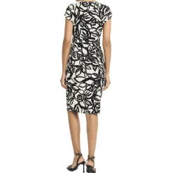 Printed Wrap Dress