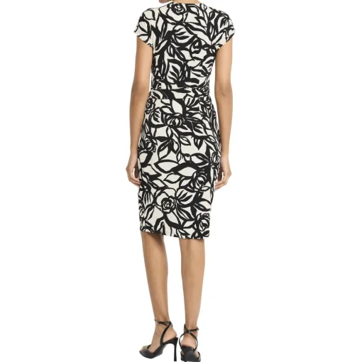 Printed Wrap Dress