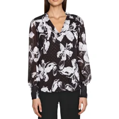 Printed Chiffon Blouse
