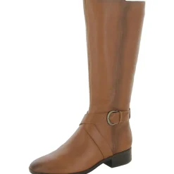 Raisa Leather Knee-High Boots