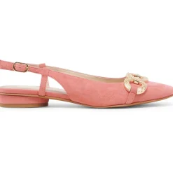 Ramano Adjustable Leather Slingbacks