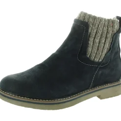 Rawnie Suede Pull On Booties