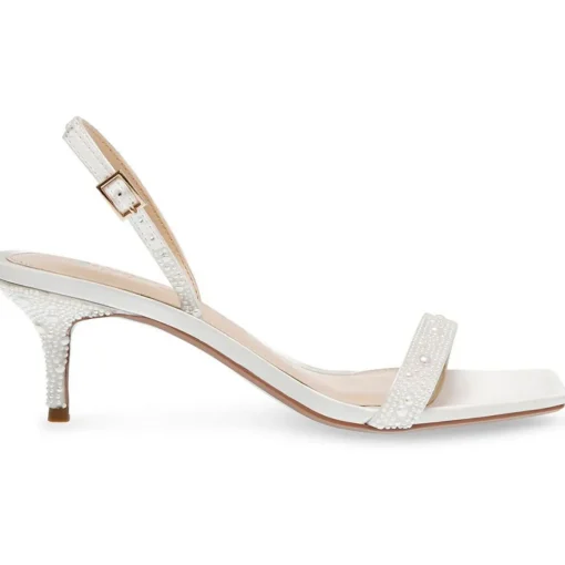 Rebel Satin Dressy Slingback Heels