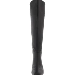 Reese Leather Square Toe Over-The-Knee Boots