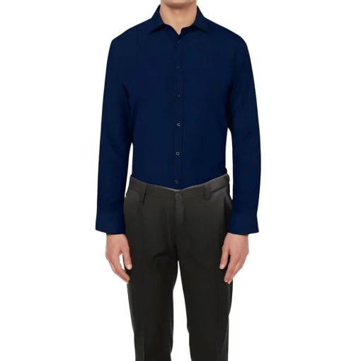 Regular Fit Long Sleeve Button-Down Shirt