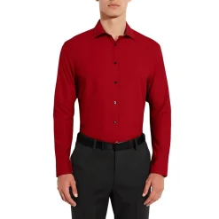 Regular Fit Long Sleeve Button-Down Shirt