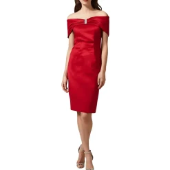 Rhinestone Scuba Sheath Dress