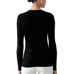 Ribbed Modal Button-Down Top