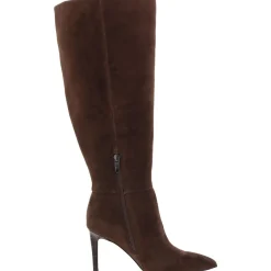 Richy Wide Calf Leather Knee-High Boots