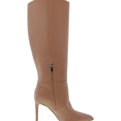 Richy Wide Calf Leather Knee-High Boots