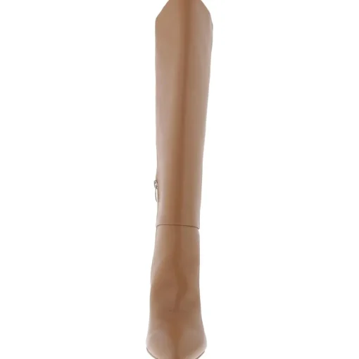 Richy Wide Calf Leather Knee-High Boots