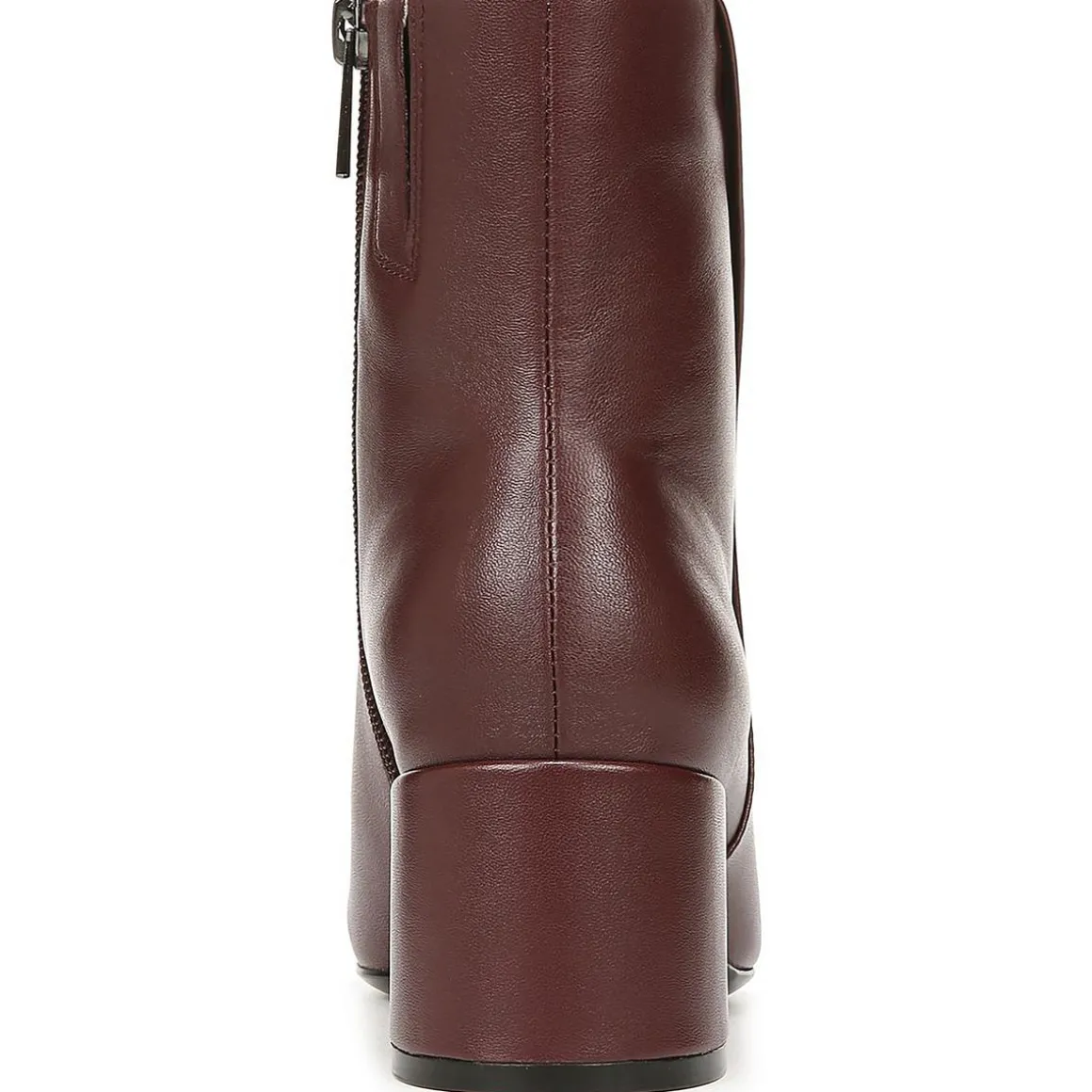 River Block Heel Almond Toe Ankle Boots