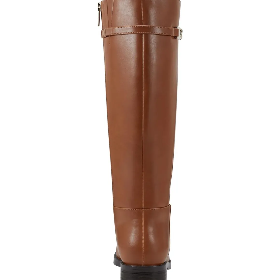 Romi Faux Leather Round Toe Knee-High Boots