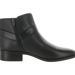 Ronan Zipper Block Heel Booties