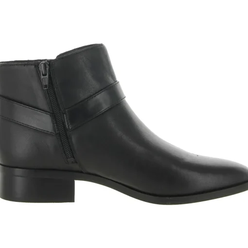 Ronan Zipper Block Heel Booties