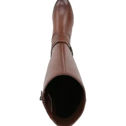 Rory Leather Buckle Knee-High Boots