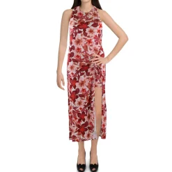 Ruched Halter Dress