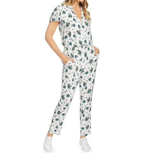 Ruffled Smocked Jumpsuit