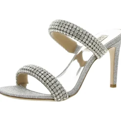 Sade Leather Embellished Heels
