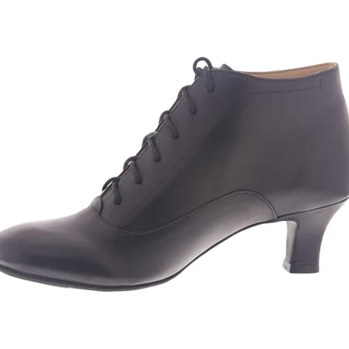 Sam Leather Heels Lace-Up Boot