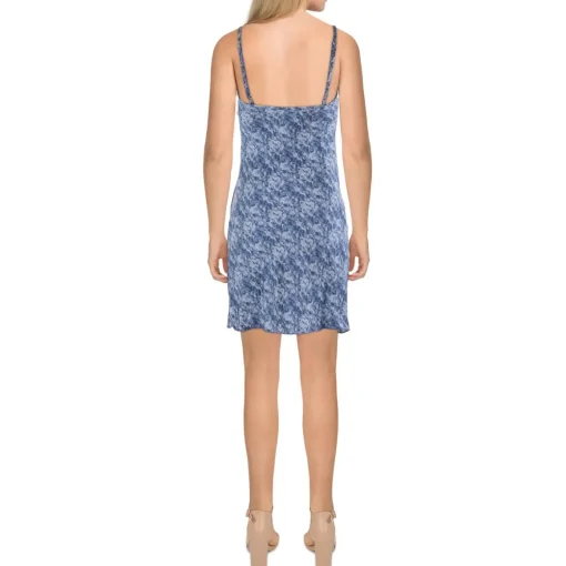 Satin Short Slip Dress