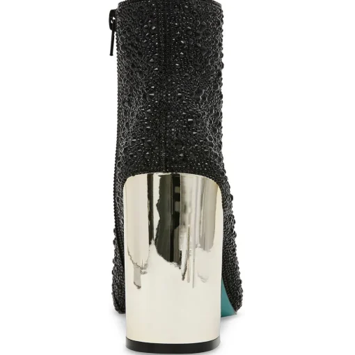SB-HUGO Rhinestone Ankle Boots