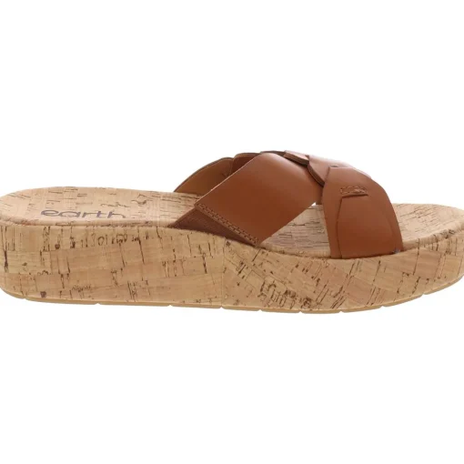 Scotti Slip On Open Toe Platform Sandals
