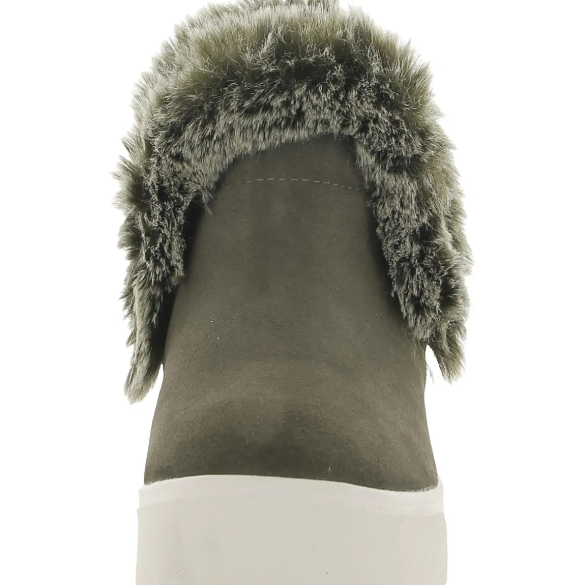 Sean Suede Faux Fur Lined Ankle Boots