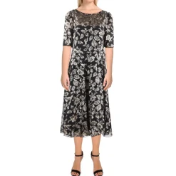 Sequined Midi Dress