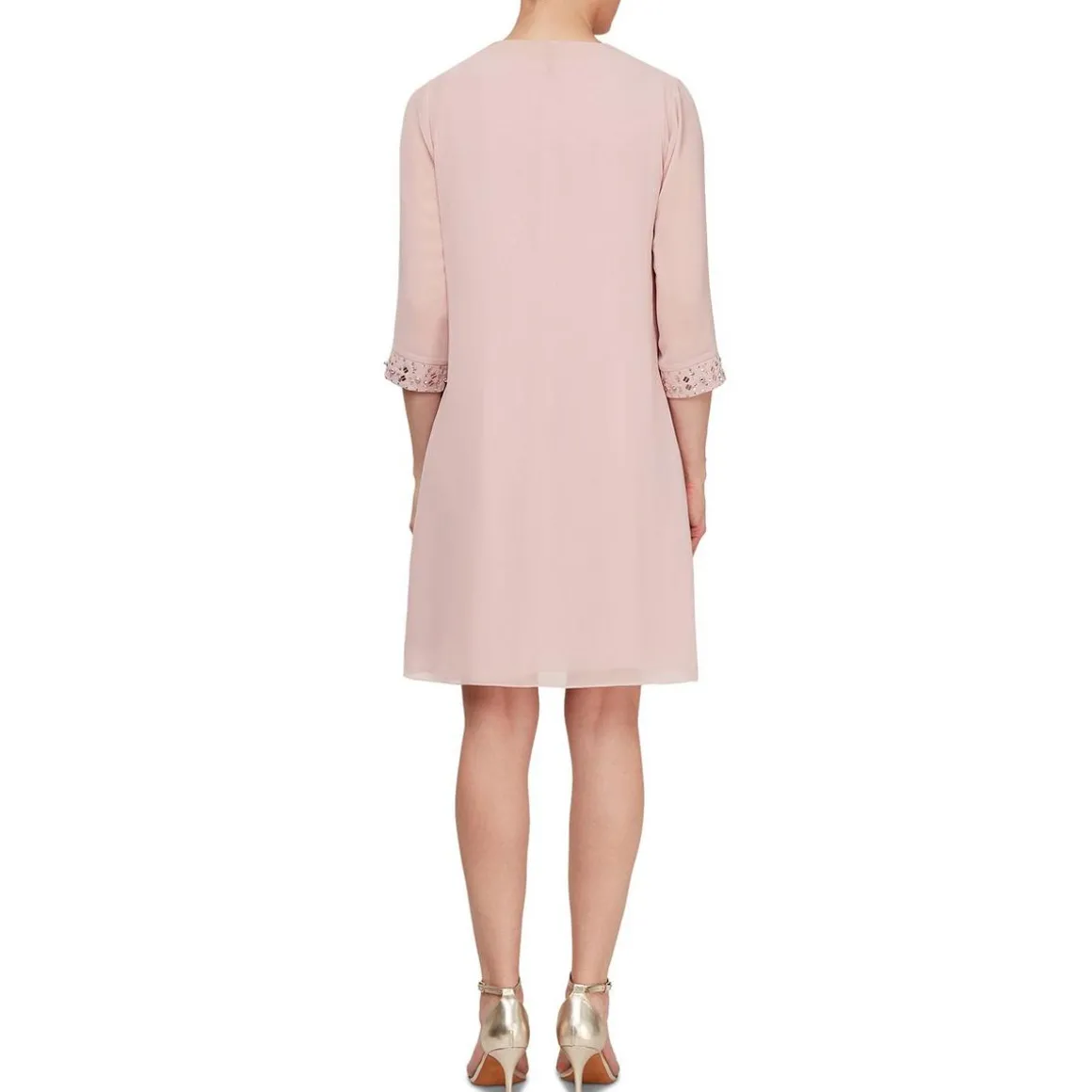 Sequined 2PC Dress With Jacket