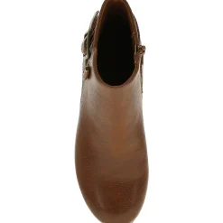 Serena Faux Leather Ankle Wedge Boots