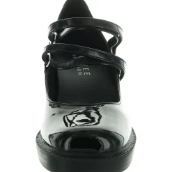 Shasta Adjustable Patent Mary Jane Heels