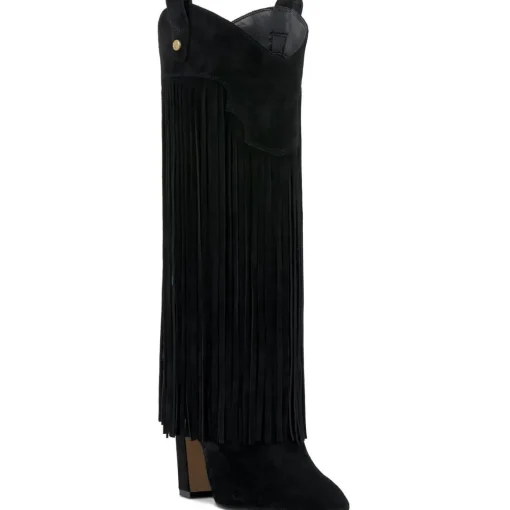 Shela 4 Wide Calf Leather Mid-Calf Boots