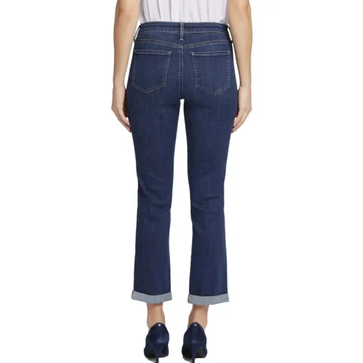 Sheri Cuffed Stretch Ankle Jeans