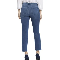 Sheri Slit Denim Ankle Jeans