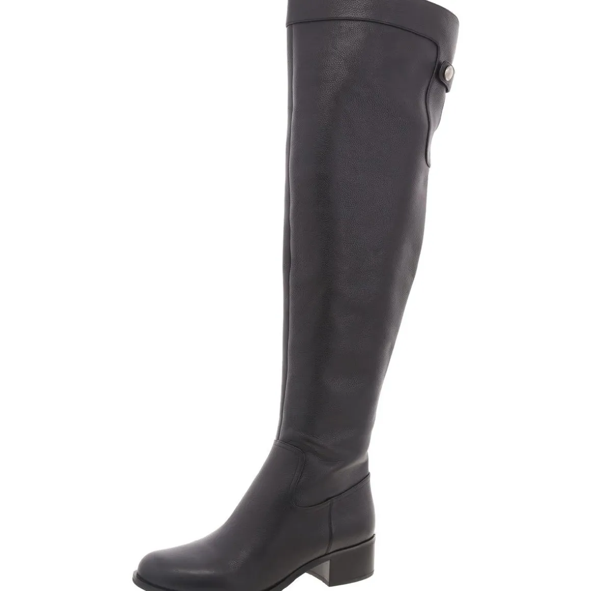 SH17G Monogram Leather Over-The-Knee Boots
