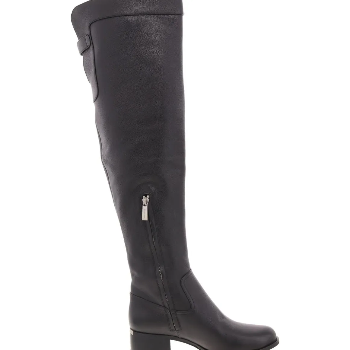 SH17G Monogram Leather Over-The-Knee Boots
