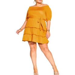 Short Off-The-Shoulder Mini Dress