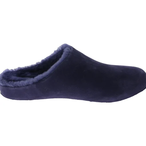 Shove Mule Leather Slip On Mule Slippers